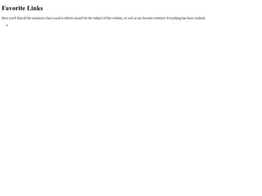 favorite-links screenshot