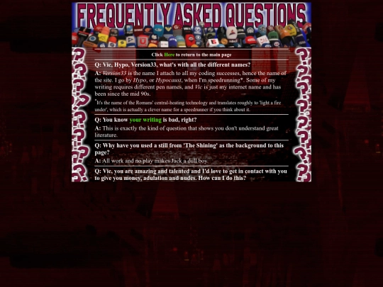 faqs screenshot