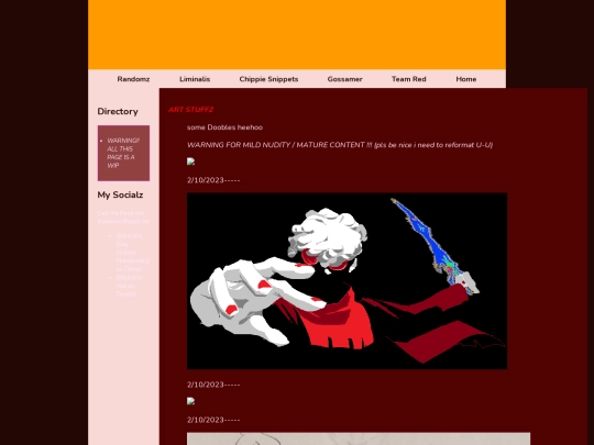 main/artsyfarts screenshot