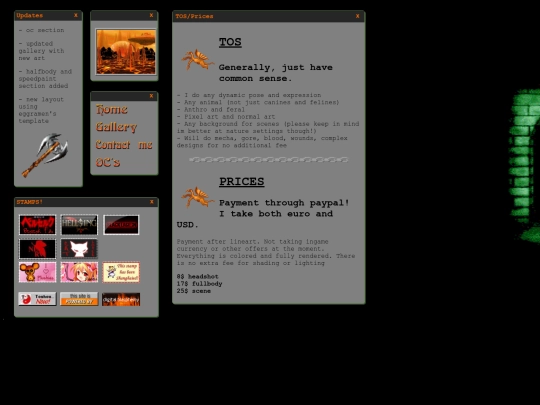 TOS screenshot