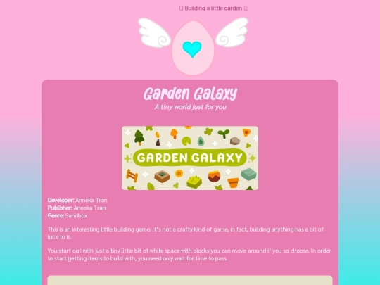 gaming/gardengalaxy screenshot