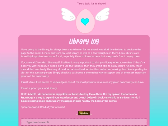 librarybooks screenshot