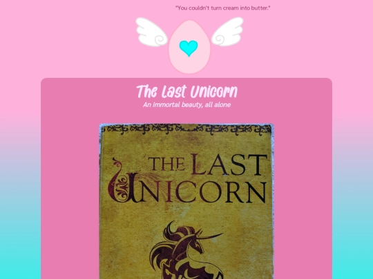 librarybooks/lastunicorn screenshot