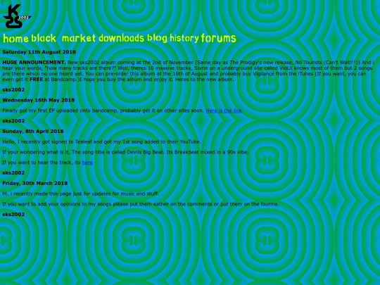 blog screenshot