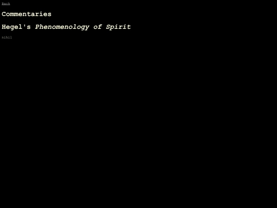 comments-hegelphenomenology screenshot
