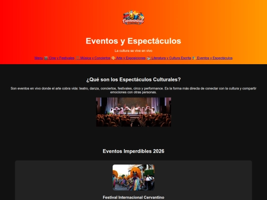 Eventos  screenshot