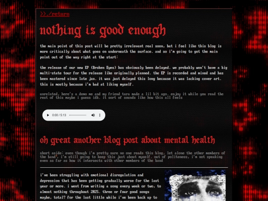 posts/nothing_is_good_enough screenshot