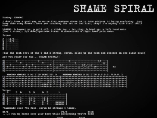 resources/shamespiral_tabs screenshot