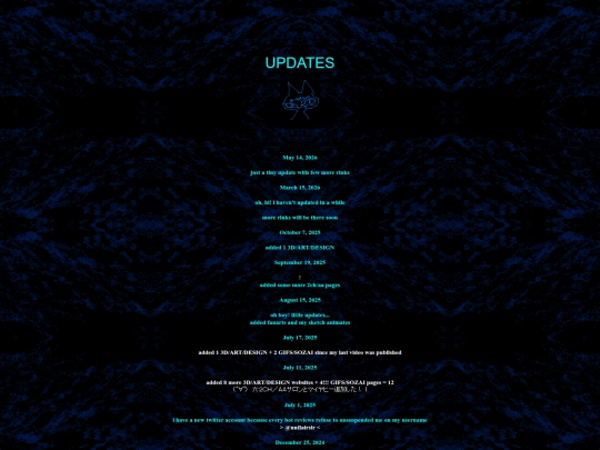 updates screenshot