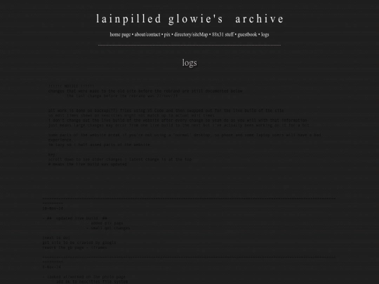 logs screenshot