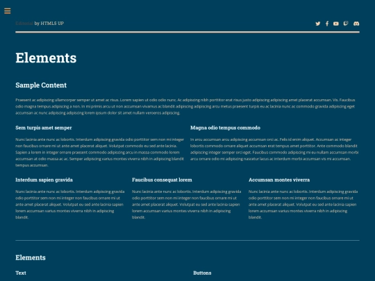 elements screenshot