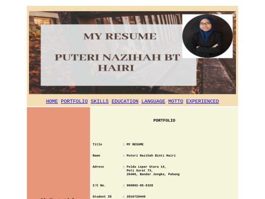 portfolio screenshot