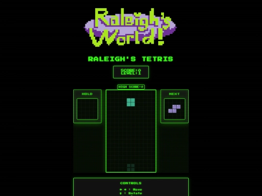 tetris screenshot