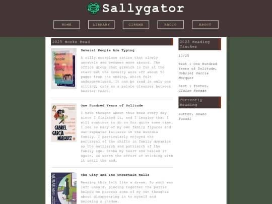library screenshot