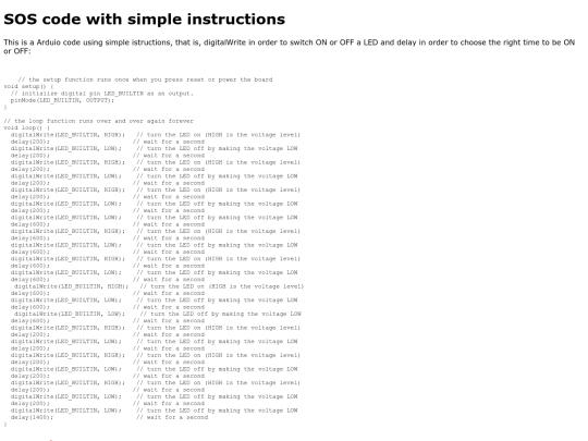 morseproject/blinking1 screenshot