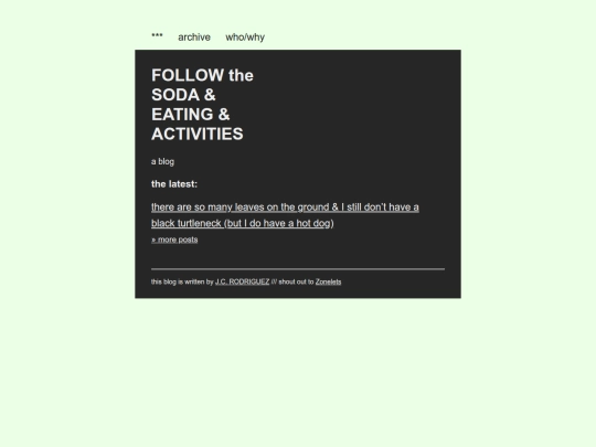 blog screenshot