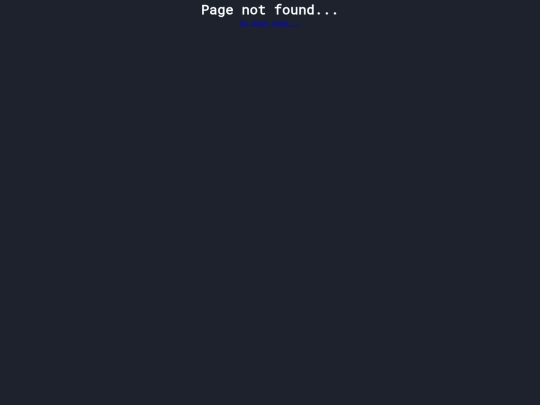 not_found screenshot