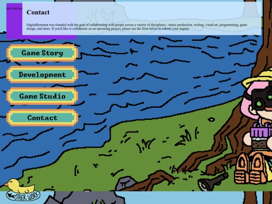 ducky_pages/duckycontact screenshot