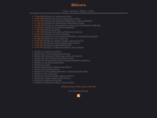 bitacora screenshot
