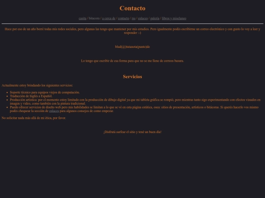 contacto screenshot
