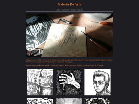 galeria/galeria-de-arte screenshot