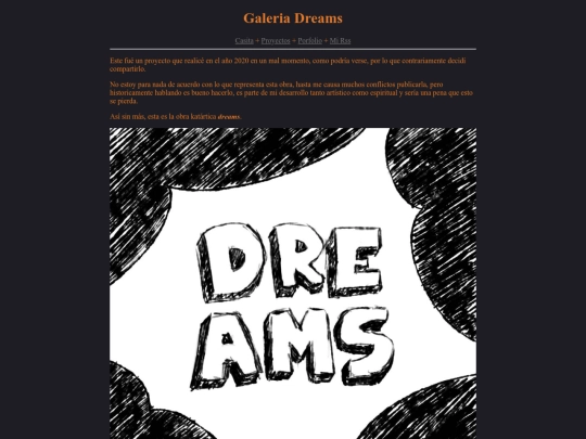 galeria/galeria-dreams screenshot