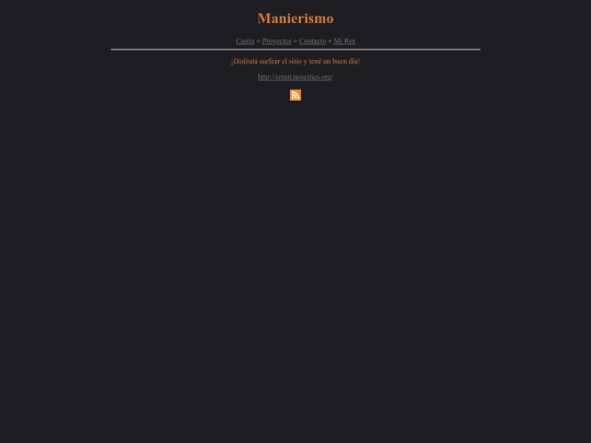 manierismo screenshot