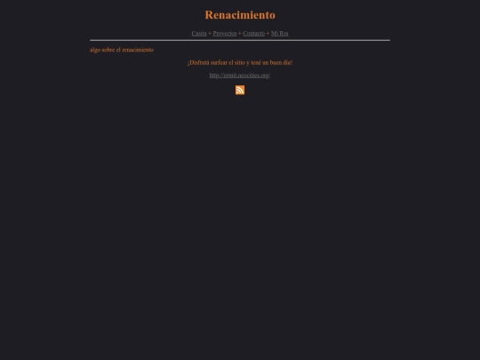 renacimiento screenshot
