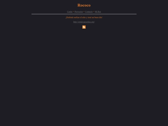 rococo screenshot