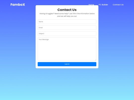 contact screenshot