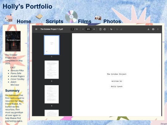 theoctproj screenshot