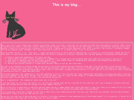 blog screenshot