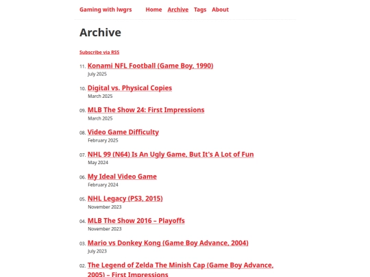 blog screenshot