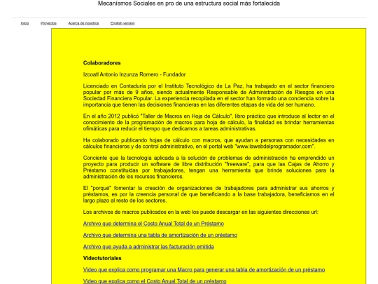 acercade screenshot