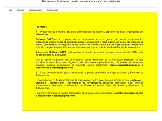 proyectos screenshot