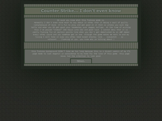 CS screenshot