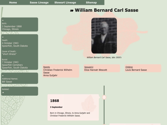 People/Sasse/William-B-C-Sasse screenshot