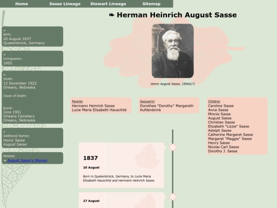 People/Sasse/herman-h-a-sasse screenshot