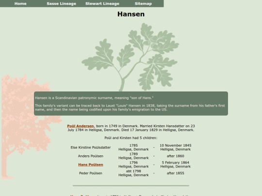 hansenfamily screenshot
