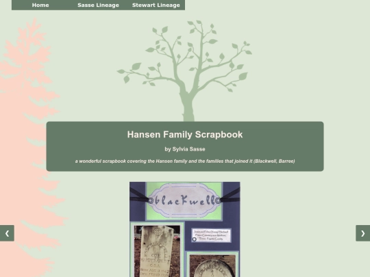 hansenscrapbook screenshot