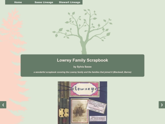 lowreyscrapbook screenshot