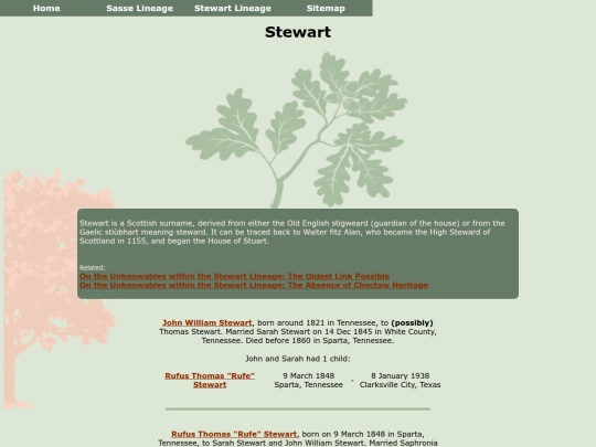 stewartfamily screenshot