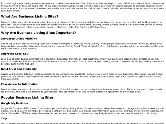 Top-Business-Listing-Sites-2024 screenshot