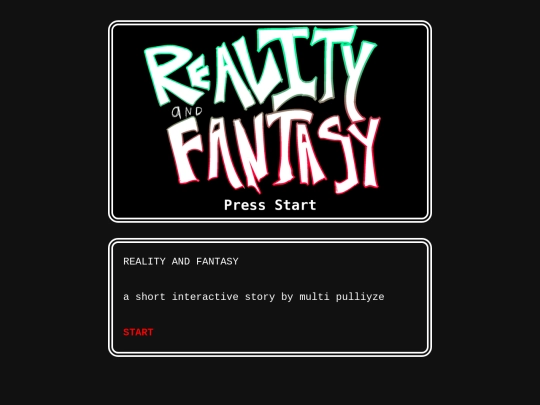 REALITY & FANTASY screenshot