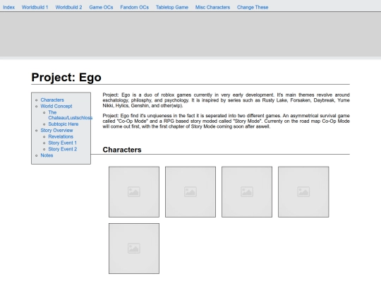 project ego/worldtemplate screenshot
