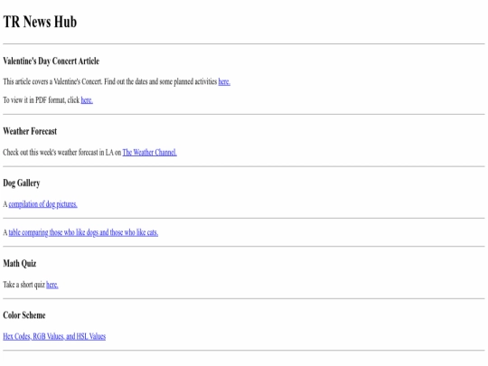 index screenshot