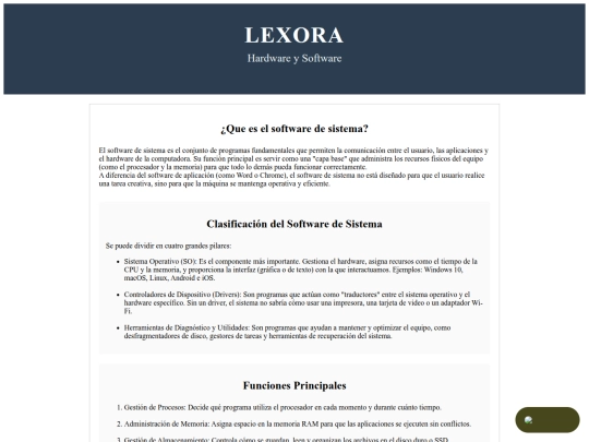 software de sistema screenshot