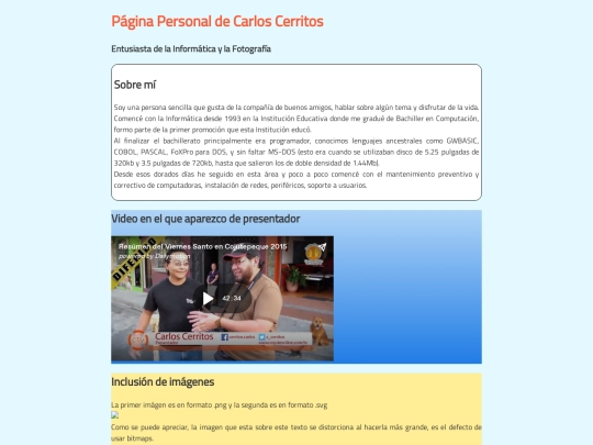 entregas/paginapersonal screenshot
