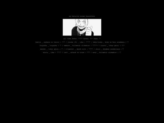 chars screenshot
