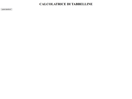 tabelline screenshot